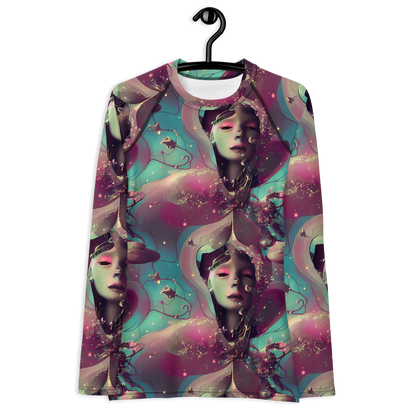 Women's Rash Guard - Nouveau Galaxy