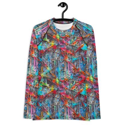 Women's Rash Guard - Junkyard Jewel