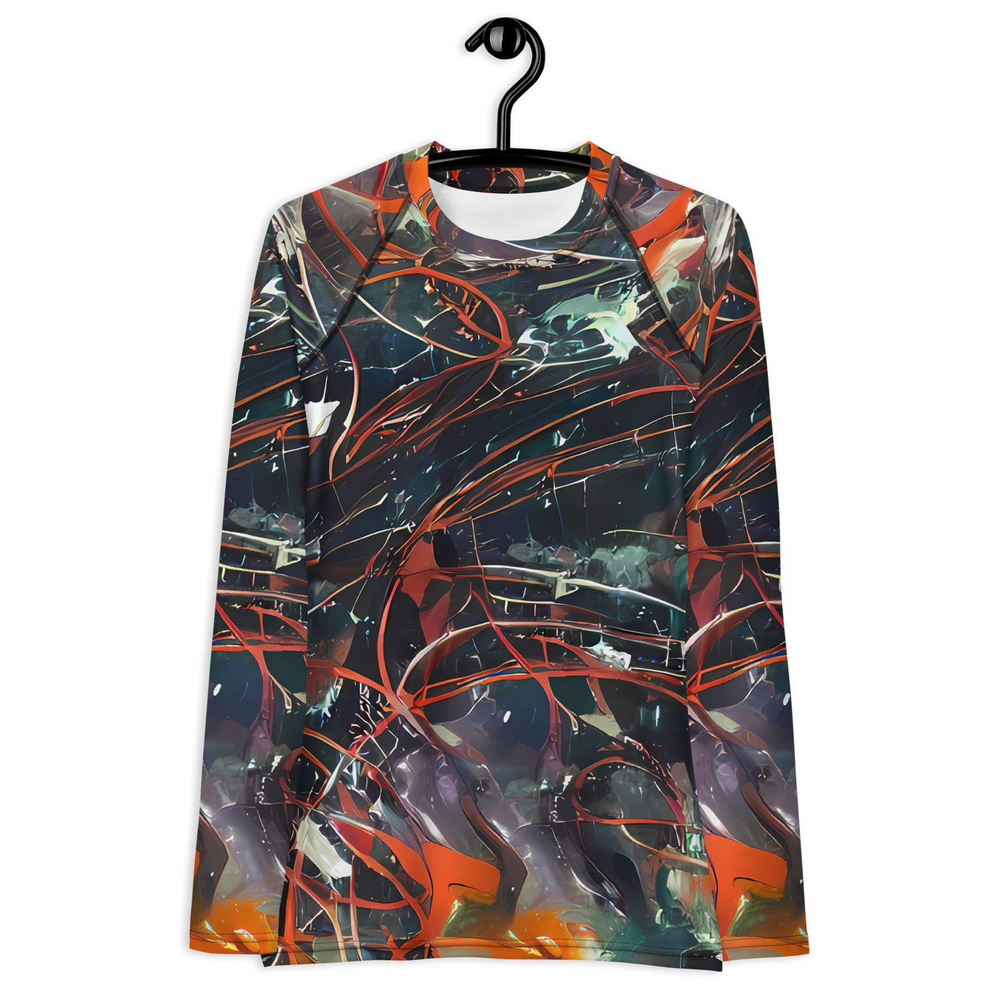 Women's Rash Guard - Chaos Canvas