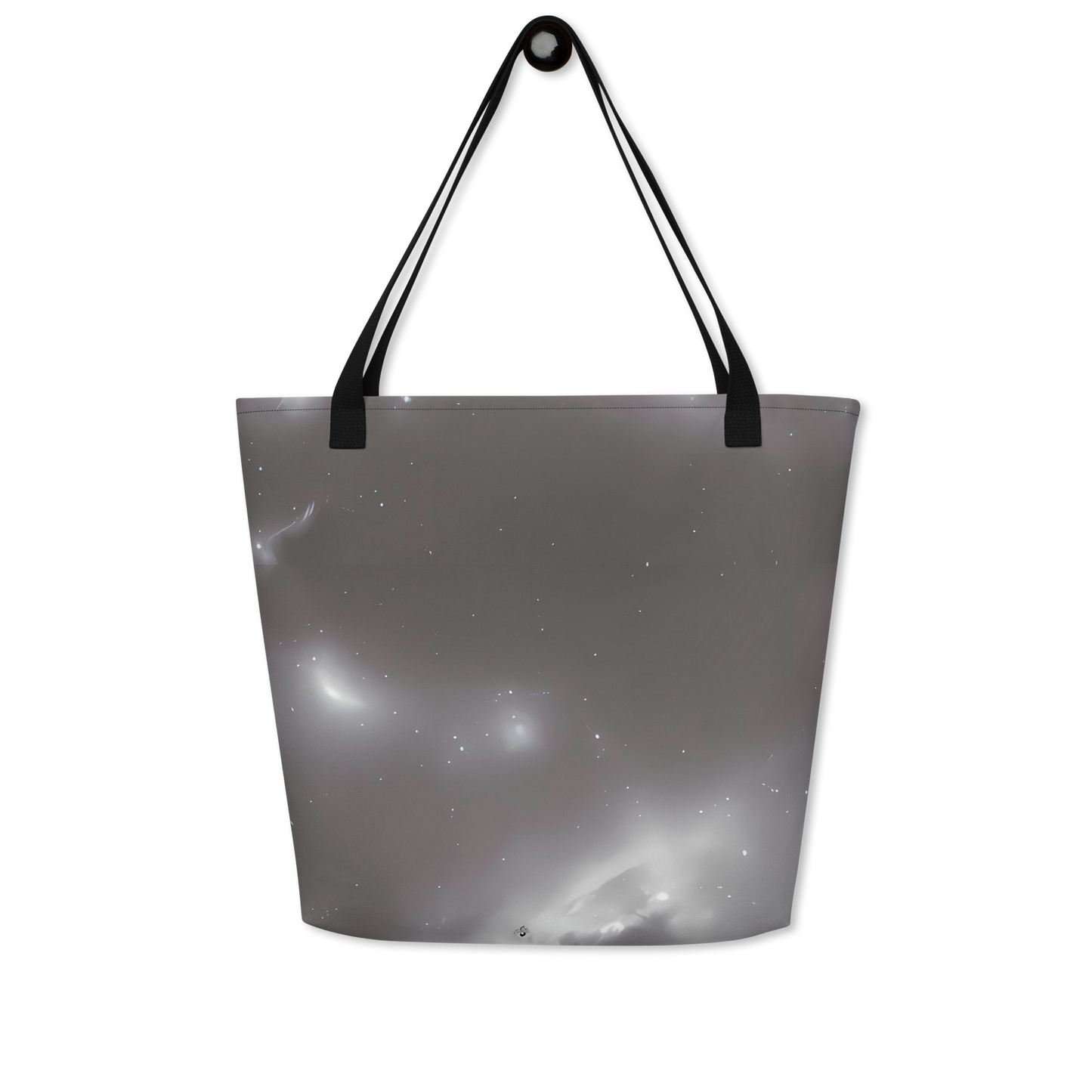 Large Tote Bag w/ Pocket - Silver Nebula