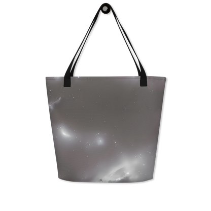 Large Tote Bag w/ Pocket - Silver Nebula