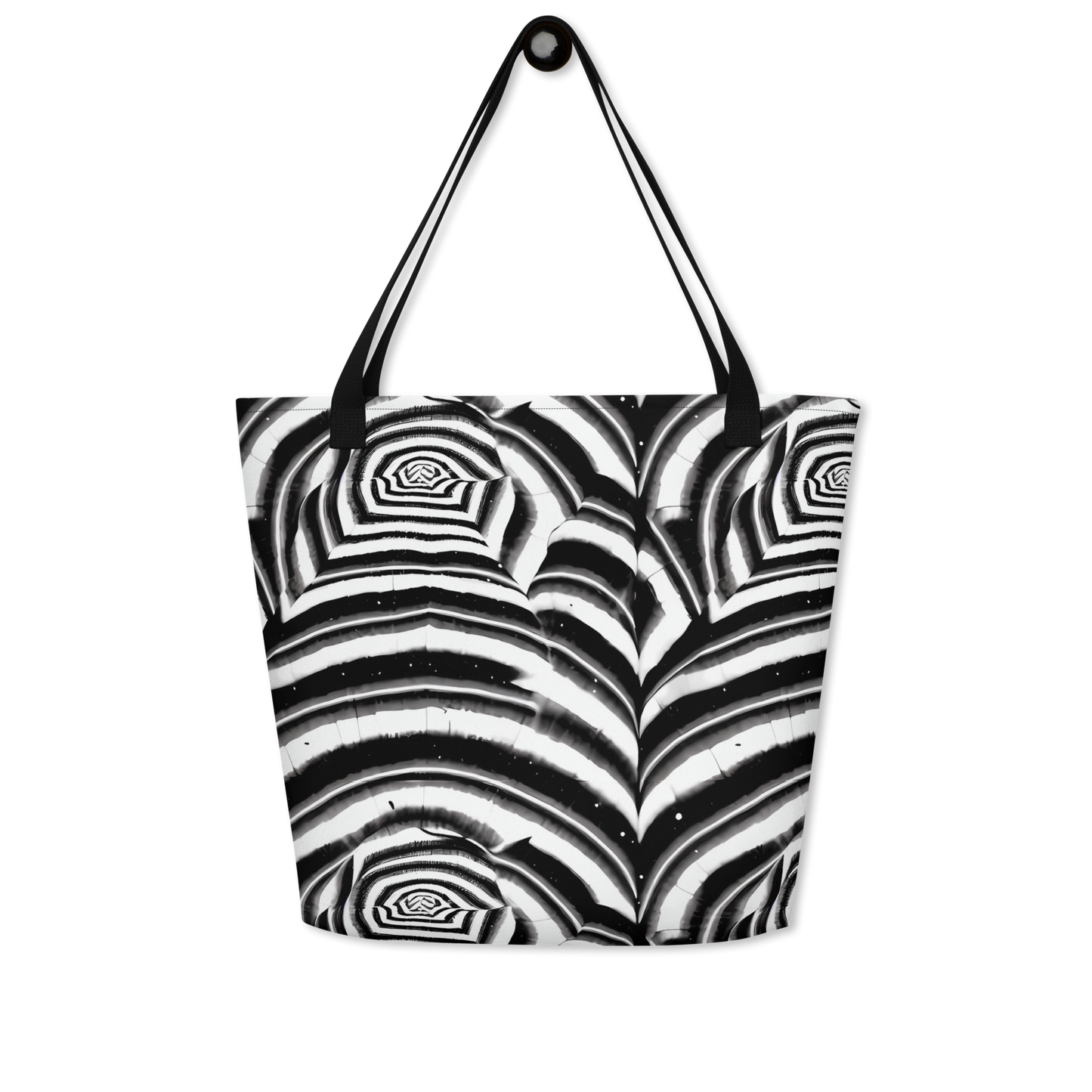 Large Tote Bag w/ Pocket - Dupain Swirl