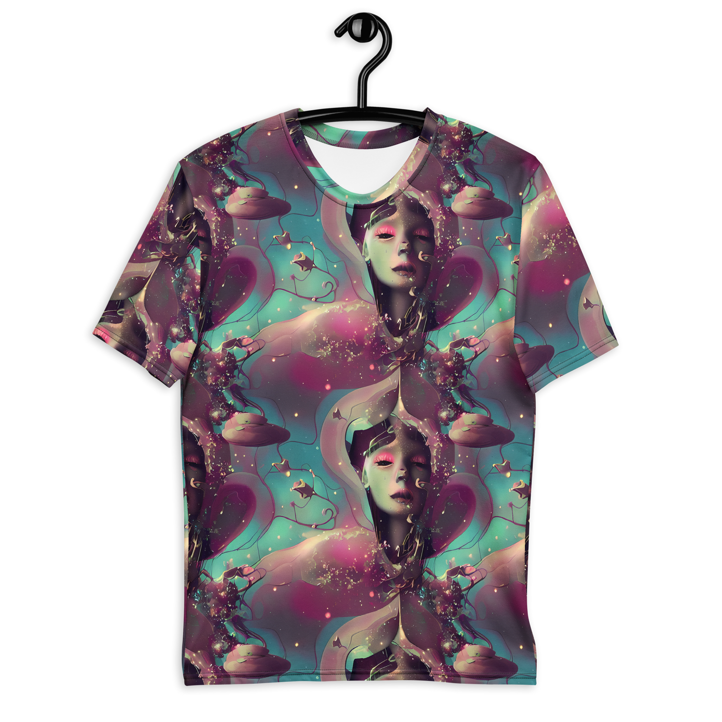 Men's Crew Neck T-Shirt - Nouveau Galaxy