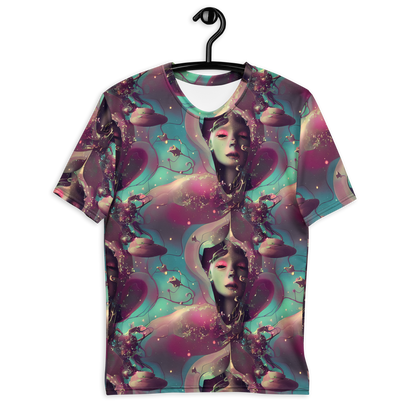 Men's Crew Neck T-Shirt - Nouveau Galaxy