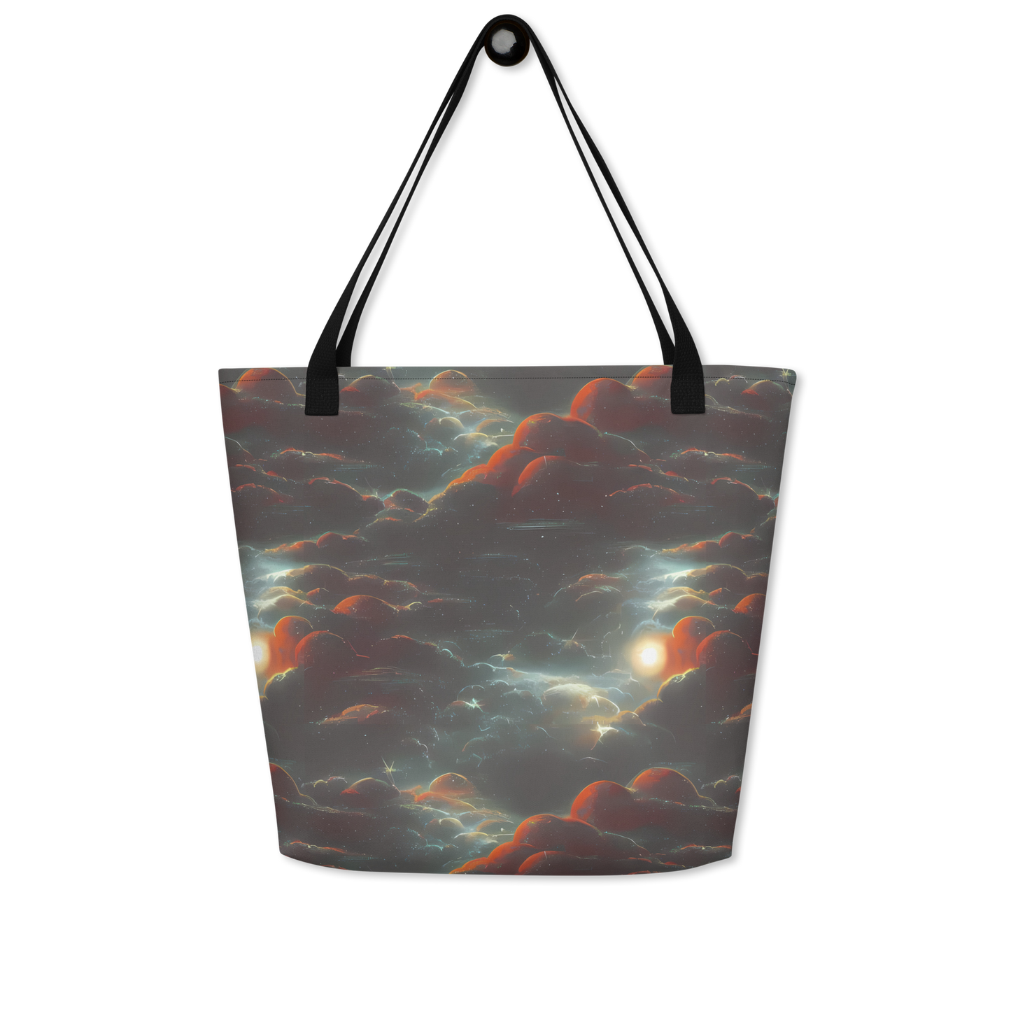 Large Tote Bag w/ Pocket - Stellar Highlands