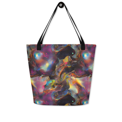 Large Tote Bag w/ Pocket - Cosmic Fusion