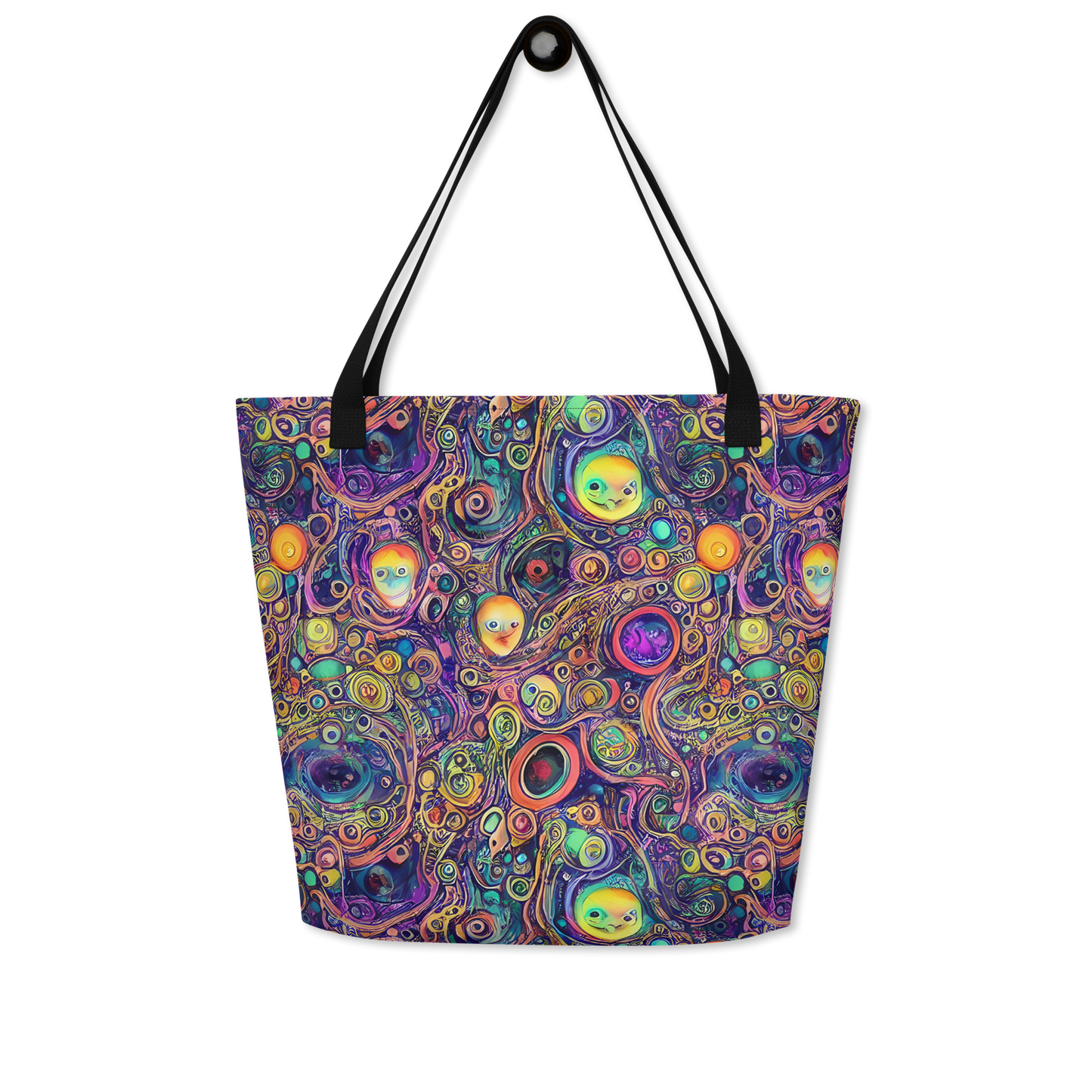 Large Tote Bag w/ Pocket - Jansson's Nebula