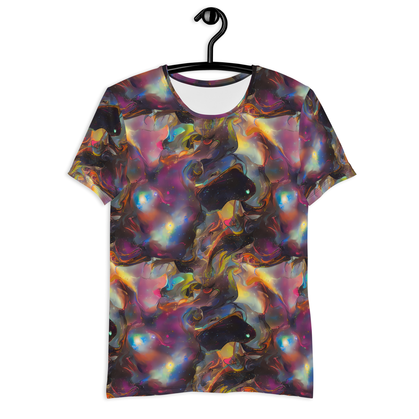 Men's Athletic T-Shirt - Cosmic Fusion