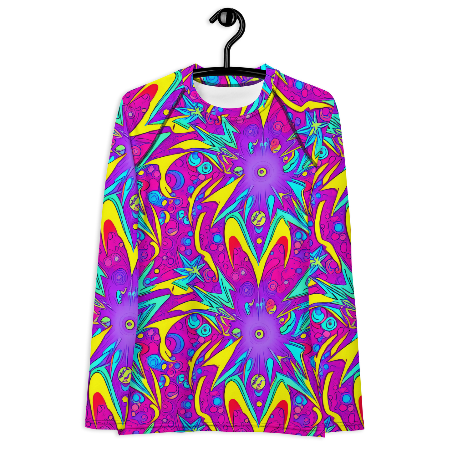 Women's Rash Guard - Nebula Radiance