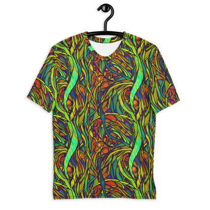 Men's Crew Neck T-Shirt - Cosmic Garden