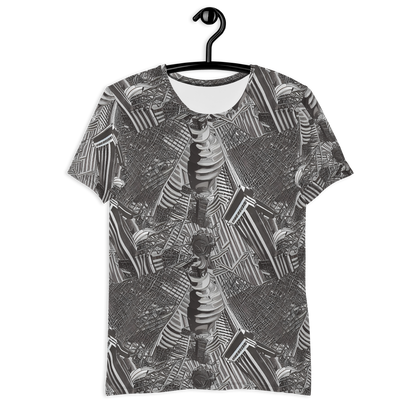 Men's Athletic T-Shirt - Piranesi's Web