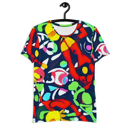 Men's Athletic T-Shirt - Chagall's Dream