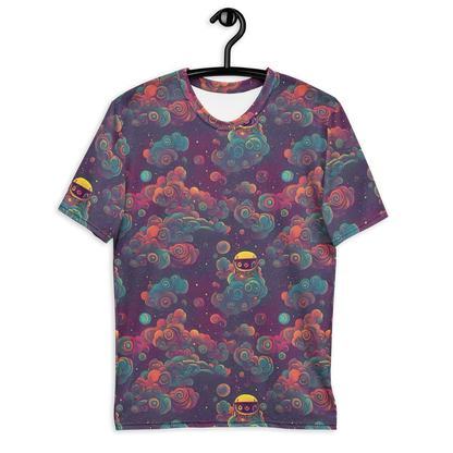 Men's Crew Neck T-Shirt - Nebula Dreamscape