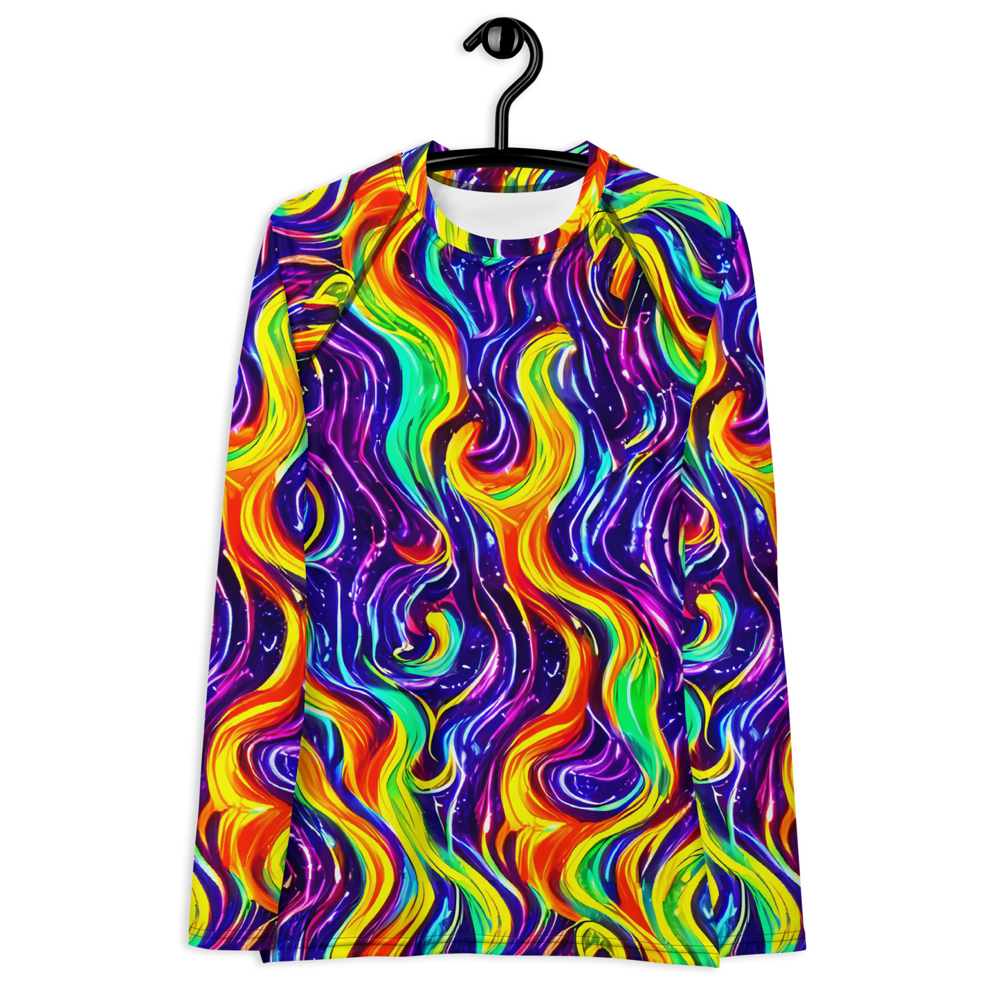 Women's Rash Guard - Galactic Flames