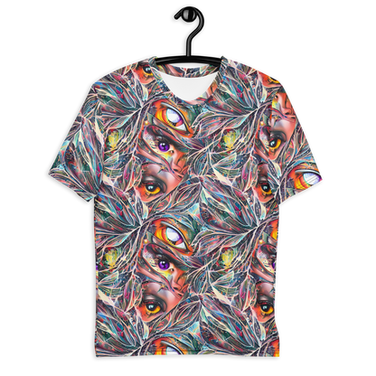 Men's Crew Neck T-Shirt - Prismatic Reverie