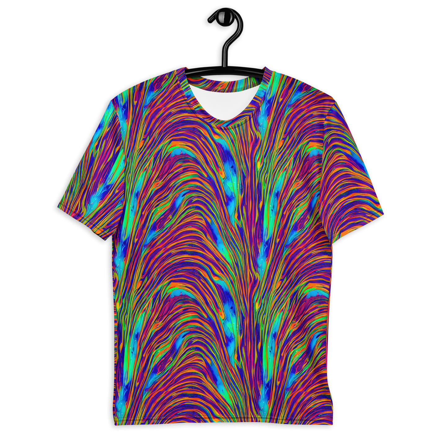 Men's Crew Neck T-Shirt - Lux Waves