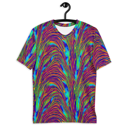 Men's Crew Neck T-Shirt - Lux Waves