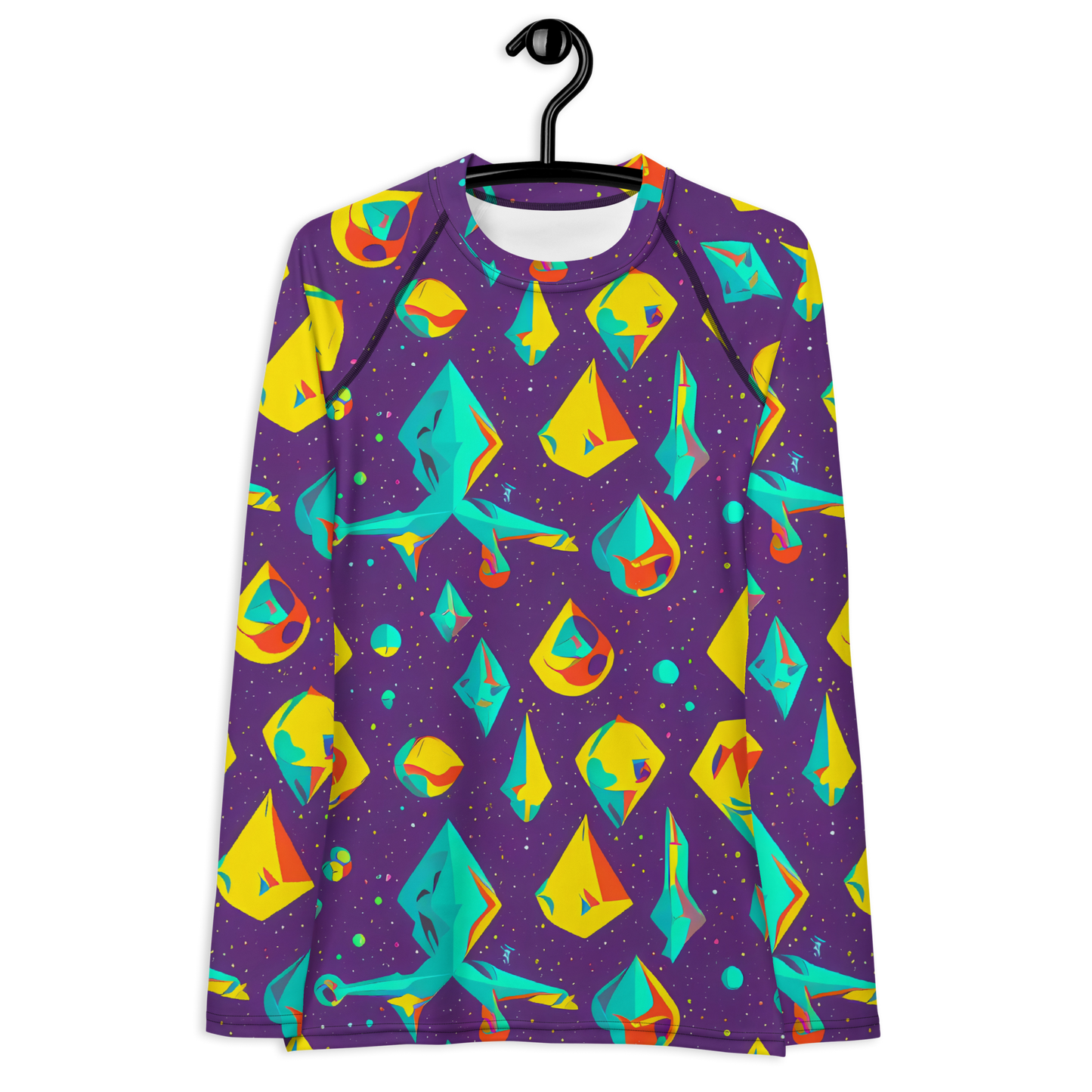 Women's Rash Guard - Cascading Prism