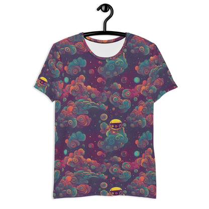 Men's Athletic T-Shirt - Nebula Dreamscape