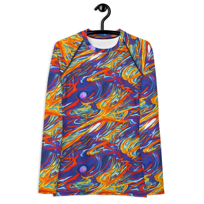 Women's Rash Guard - Galactic Ember