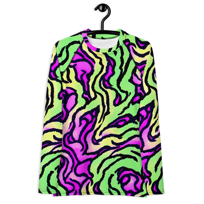 Women's Rash Guard - Mintchine Maze