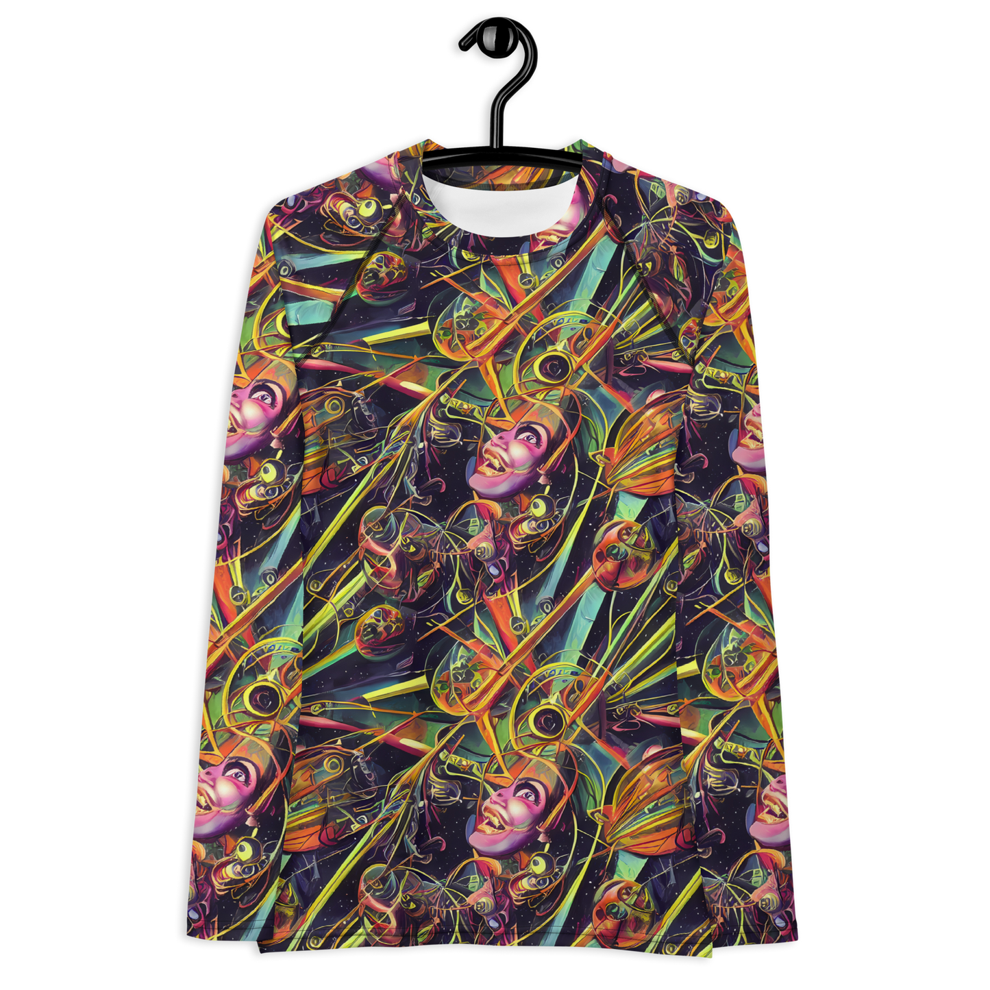 Women's Rash Guard - Psychedelic Deep Space