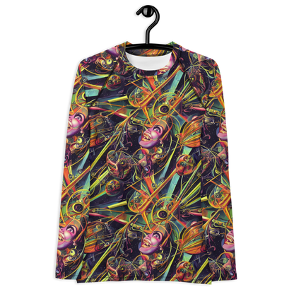 Women's Rash Guard - Psychedelic Deep Space