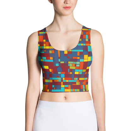 Crop Top - Astral Grid