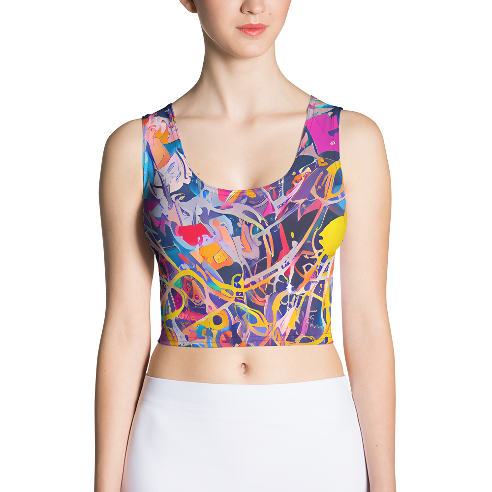 Crop Top - Vibrant Fusion