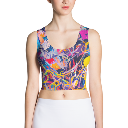 Crop Top - Vibrant Fusion