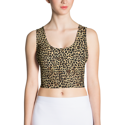 Crop Top - Cheetah Mosaic