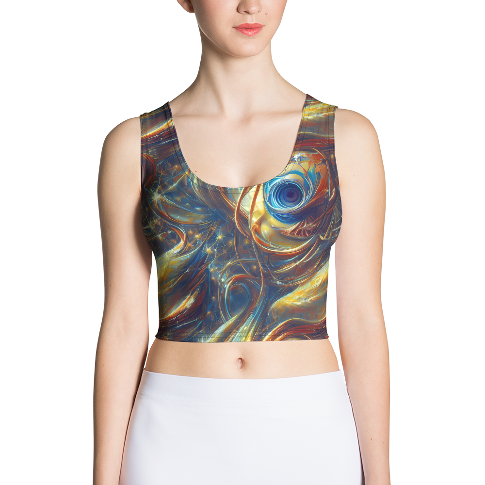 Crop Top - Celestial Vortex