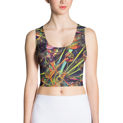 Crop Top - Psychedelic Deep Space