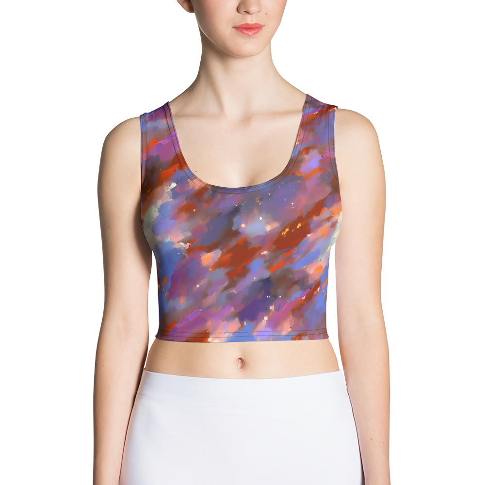 Crop Top - Celestial Brushstroke