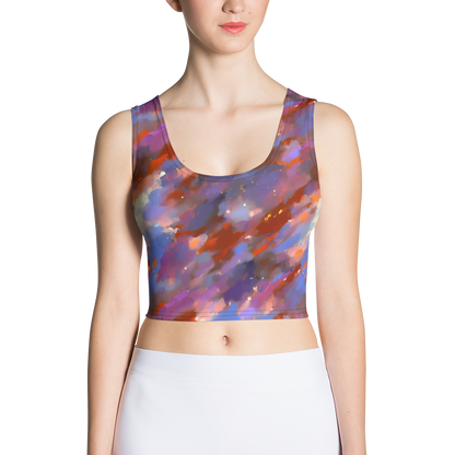 Crop Top - Celestial Brushstroke