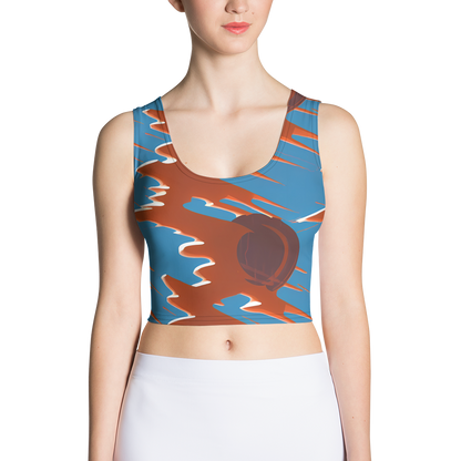 Crop Top - Desert Vortex