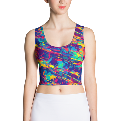 Crop Top - Spectrum Streaks