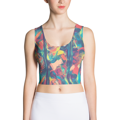 Crop Top - Neon Aurora