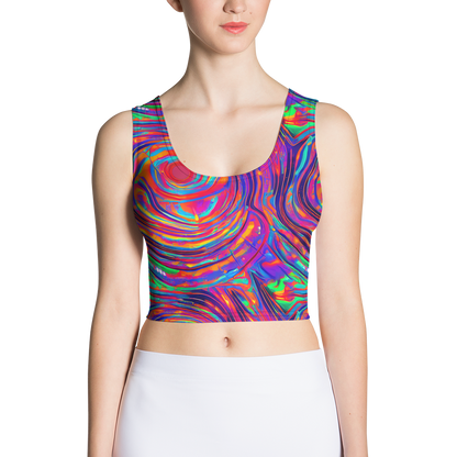 Crop Top - Quantum Spiral