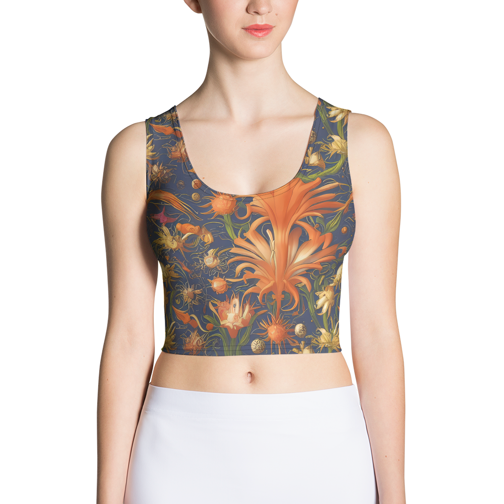 Crop Top - Stellar Blooms