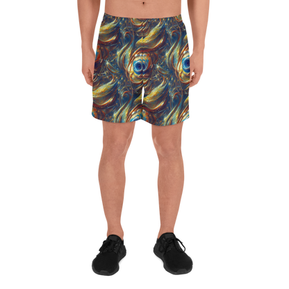 Men's Athletic Shorts - Celestial Vortex