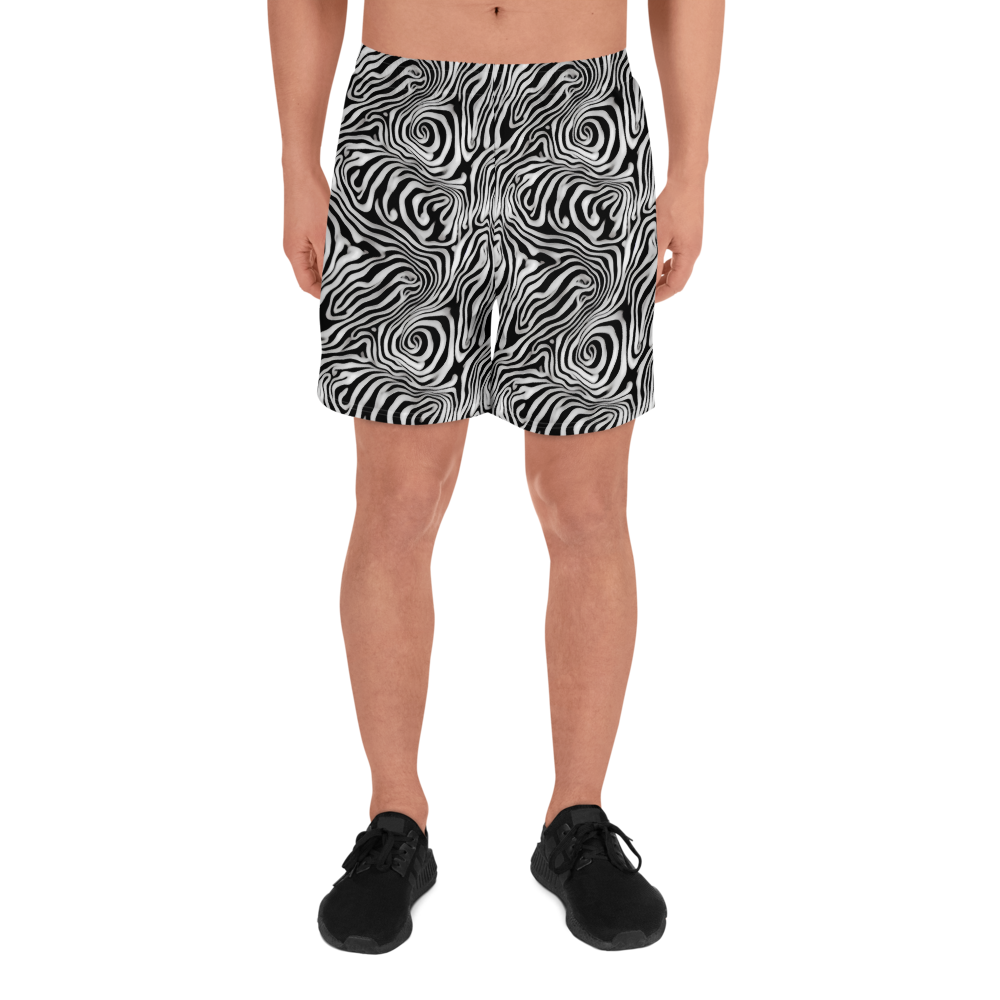 Men's Athletic Shorts - Warped Cosmos