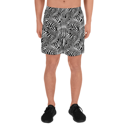 Men's Athletic Shorts - Warped Cosmos