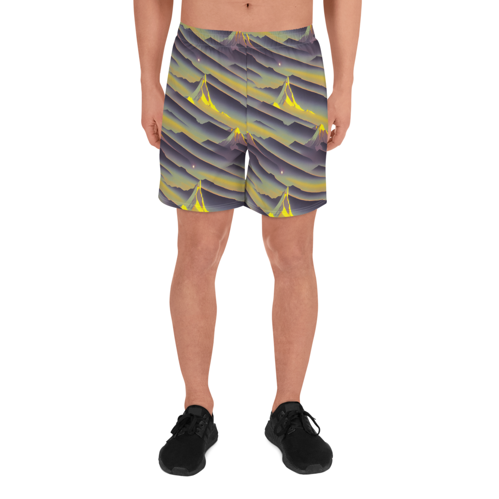 Men's Athletic Shorts - Surreal Summit