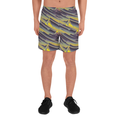 Men's Athletic Shorts - Surreal Summit