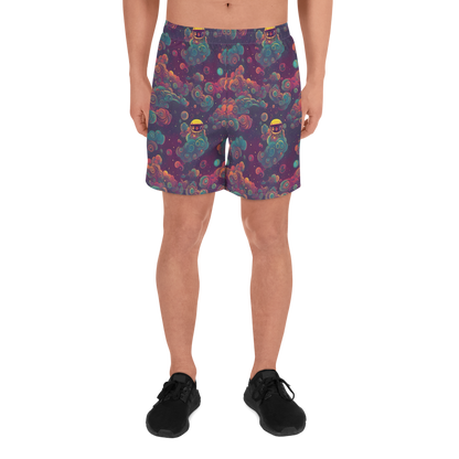 Men's Athletic Shorts - Nebula Dreamscape