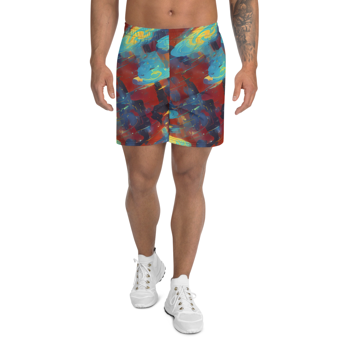 Men's Athletic Shorts - Journey Through Infinity