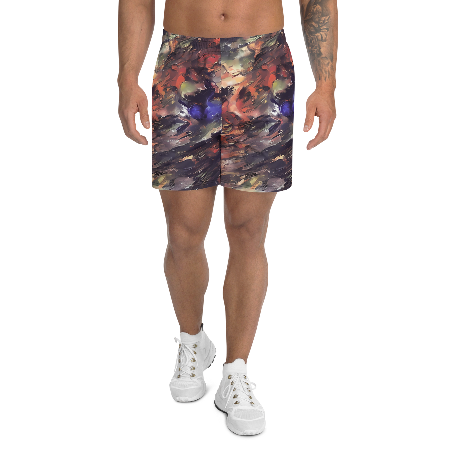 Men's Athletic Shorts - Twisted Terra