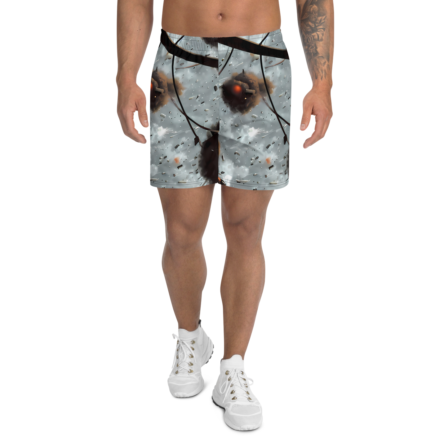 Men's Athletic Shorts - Celestial Collision