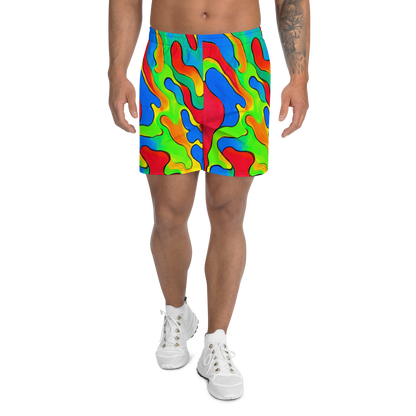 Men's Athletic Shorts - Splash of Joy